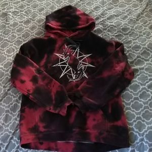 slipknot tie dye hoodie